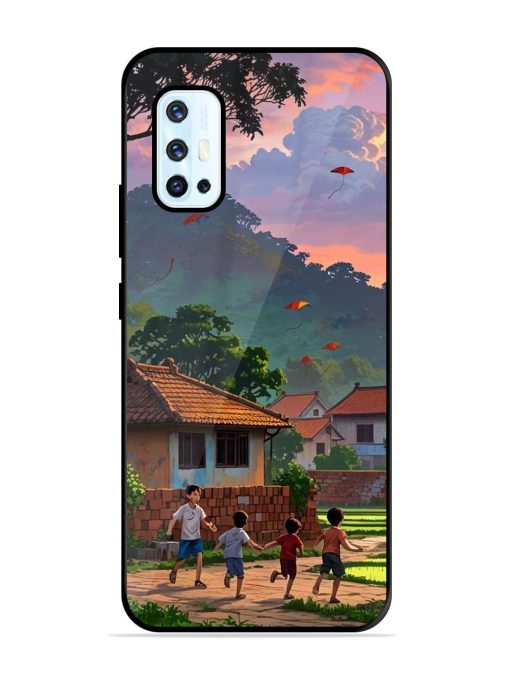 Sunset Play Glossy Soft Edge Case for Vivo V17 Chachhi