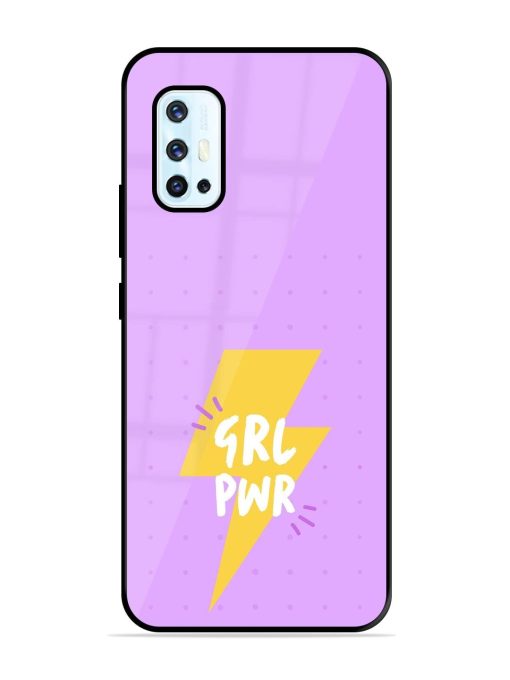 Girl Power Spark Glossy Soft Edge Case for Vivo V17 Chachhi