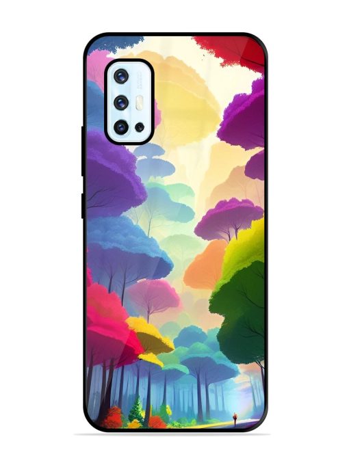 Rainbow Road Glossy Soft Edge Case for Vivo V17 Chachhi