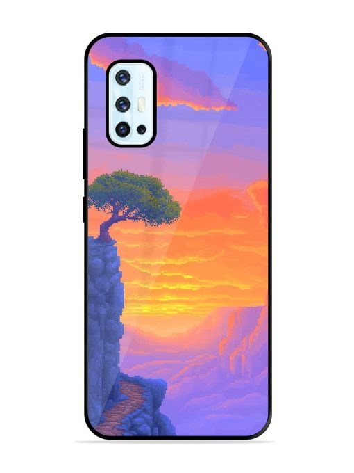 Cliffside Solitude Glossy Soft Edge Case for Vivo V17 Chachhi