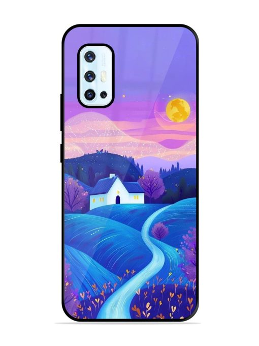 Moonlit Meadow Glossy Soft Edge Case for Vivo V17 Chachhi