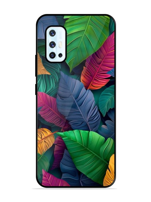 Tropical Tapestry Glossy Soft Edge Case for Vivo V17 Chachhi