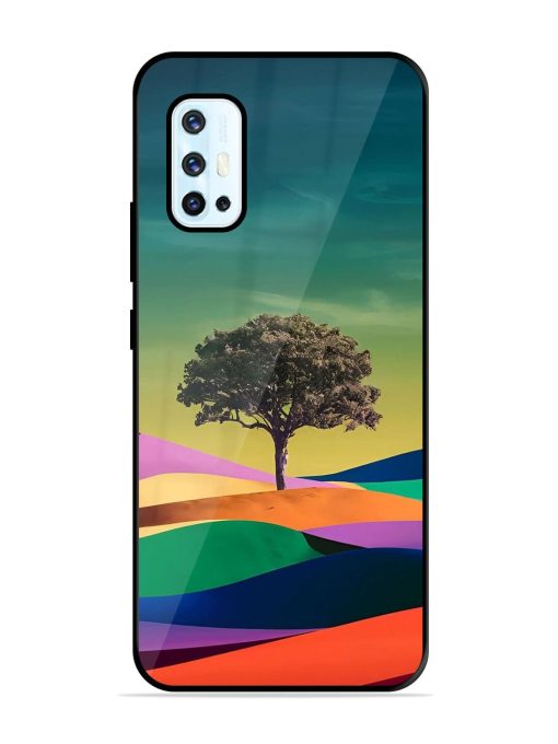 Rainbow'S Lone Sentinel Glossy Soft Edge Case for Vivo V17 Chachhi