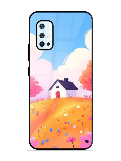 Hilltop Haven Glossy Soft Edge Case for Vivo V17 Chachhi