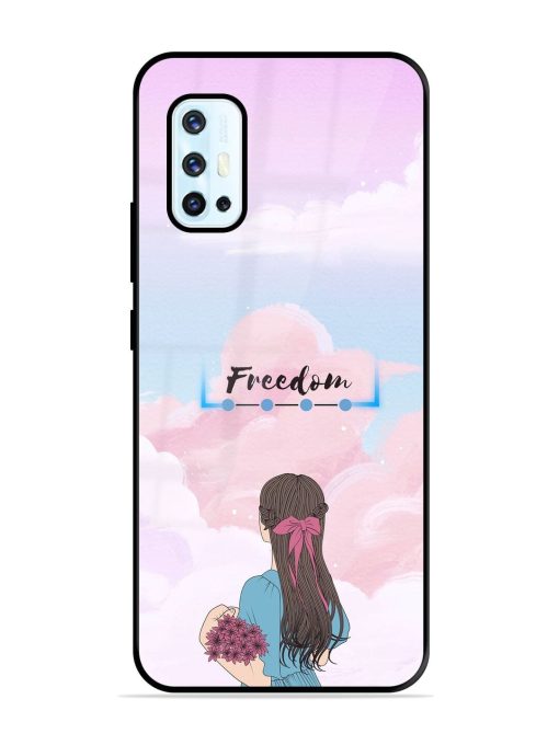 Skyward Dreams Glossy Soft Edge Case for Vivo V17 Chachhi