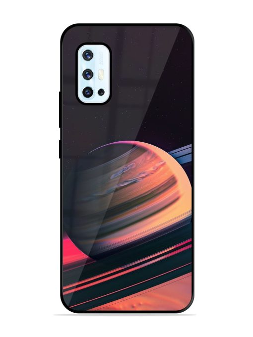 Neon Saturn Glossy Soft Edge Case for Vivo V17 Chachhi