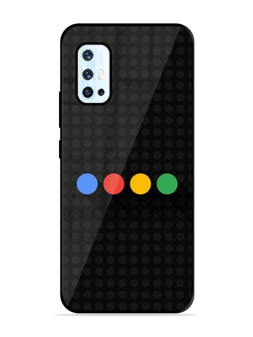 Google Dots Glossy Soft Edge Case for Vivo V17