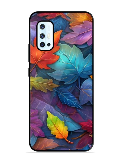 Autumn'S Embrace Glossy Soft Edge Case for Vivo V17 Chachhi