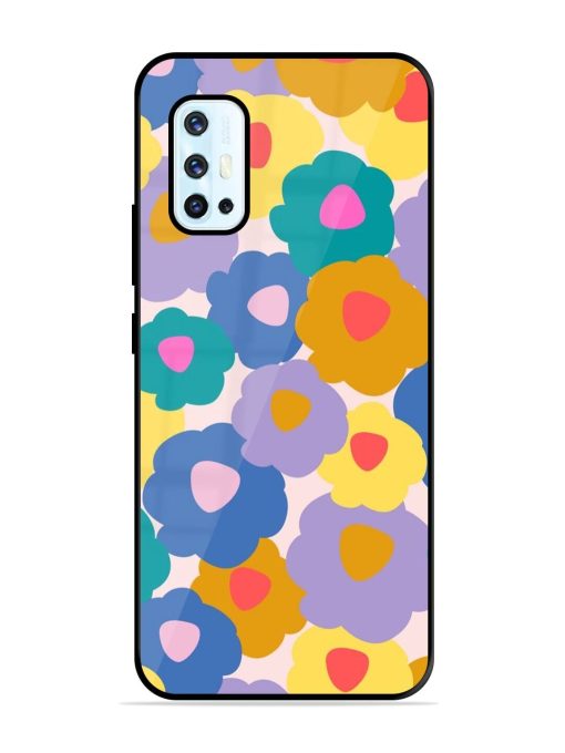 Flower Power Glossy Soft Edge Case for Vivo V17 Chachhi