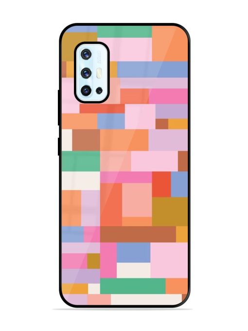 Colorful Chaos Glossy Soft Edge Case for Vivo V17 Chachhi