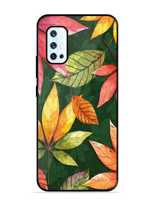 Autumn'S Embrace Glossy Soft Edge Case for Vivo V17 Chachhi