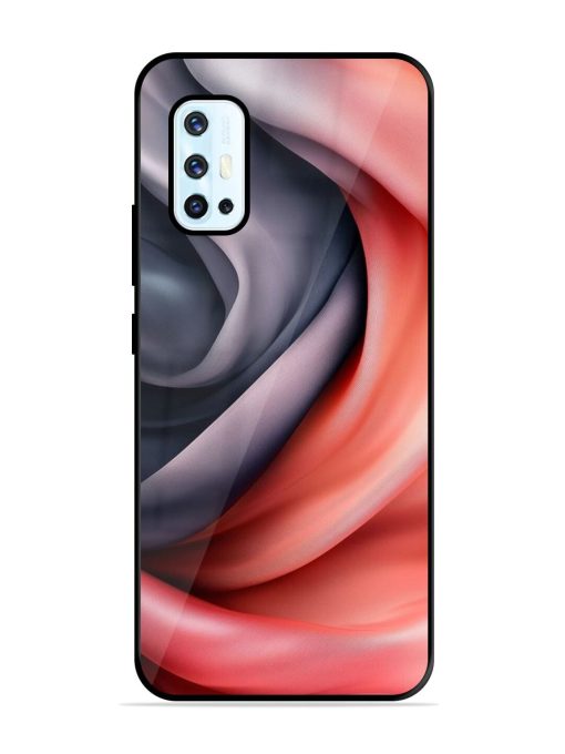 Swirling Silk Glossy Soft Edge Case for Vivo V17 Chachhi