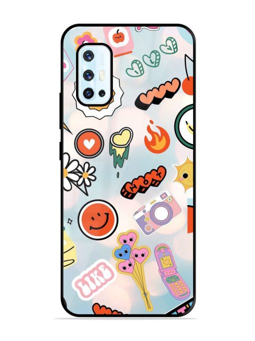 Cheerful Glossy Soft Edge Case for Vivo V17 Chachhi