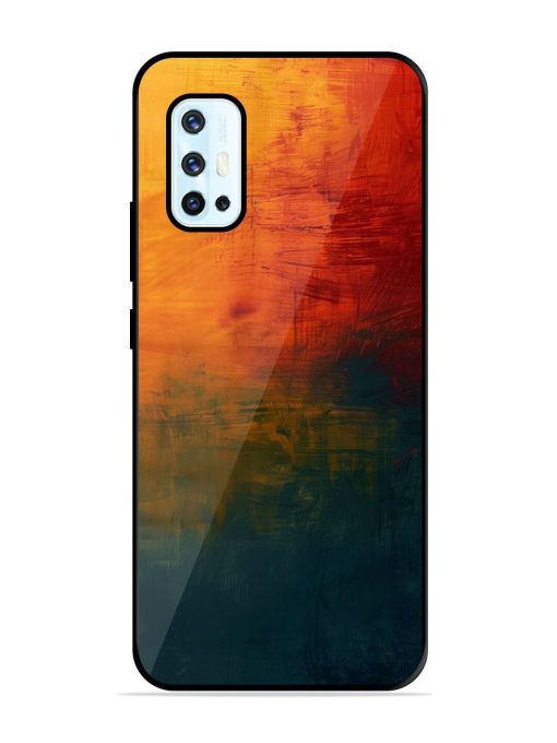 Golden Hour Canvas Glossy Soft Edge Case for Vivo V17 Chachhi