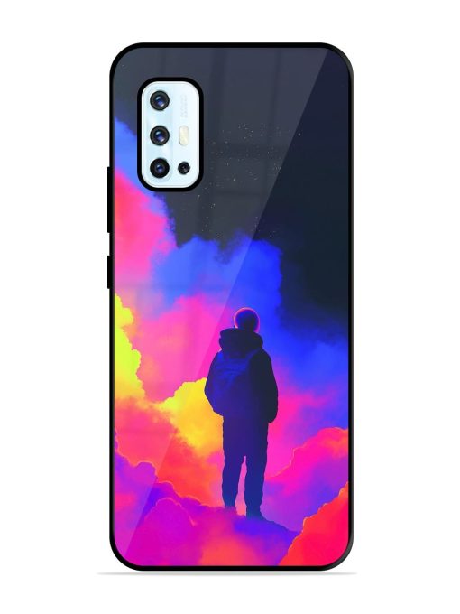 Cosmic Wanderer Glossy Soft Edge Case for Vivo V17 Chachhi