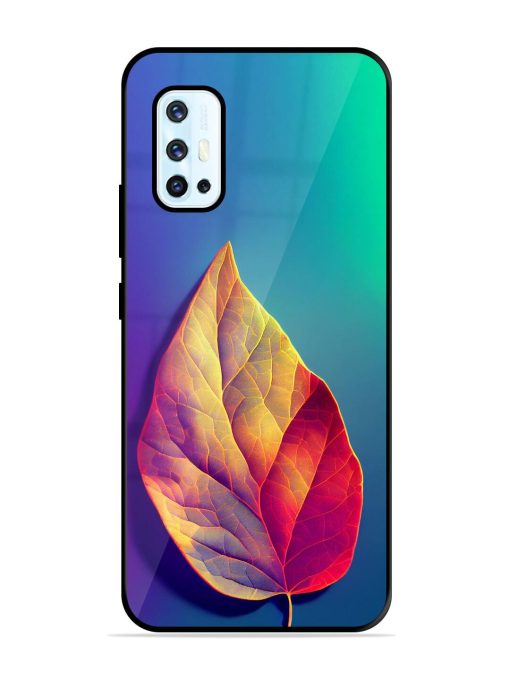 Autumn'S Embrace Glossy Soft Edge Case for Vivo V17 Chachhi