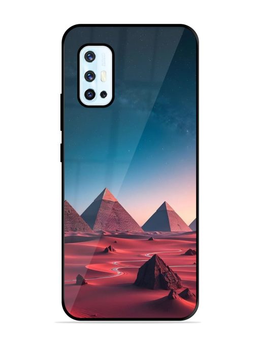 Ancient Wonders Sky Glossy Soft Edge Case for Vivo V17 Chachhi