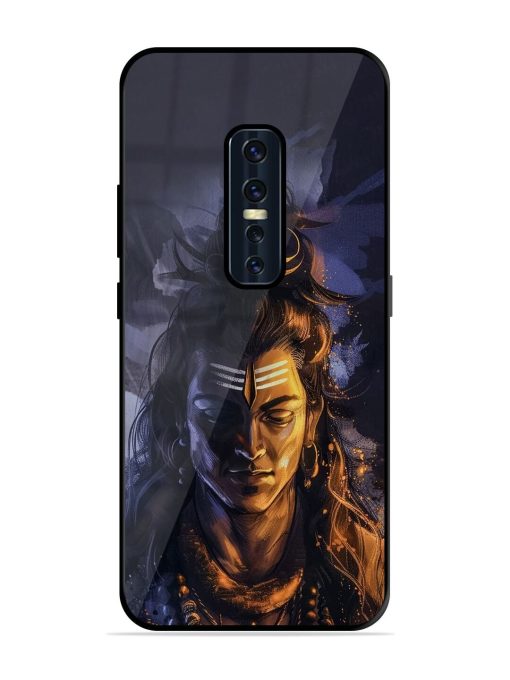 Lord Shiva Glossy Soft Edge Case for Vivo V17 Pro Chachhi