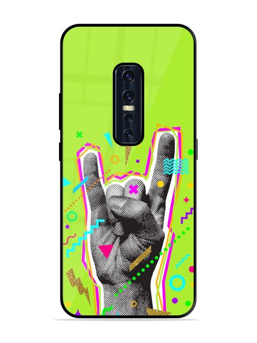 Neon Rock Glossy Soft Edge Case for Vivo V17 Pro Chachhi