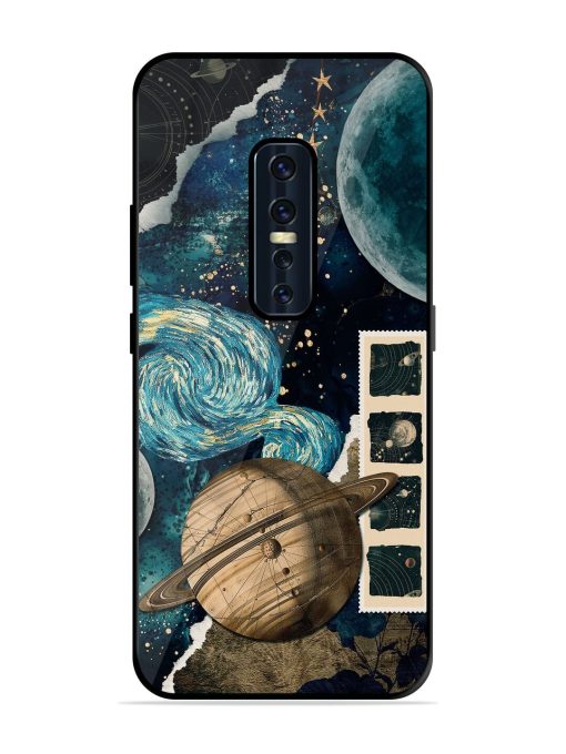 Celestial Tapestry Glossy Soft Edge Case for Vivo V17 Pro Chachhi