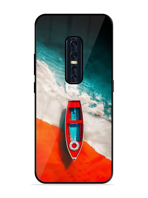 Crimson Tide Glossy Soft Edge Case for Vivo V17 Pro Chachhi