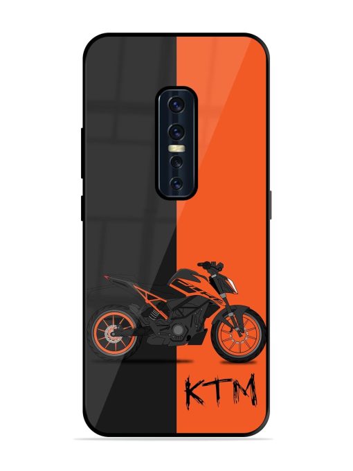 Orange Beast Glossy Soft Edge Case for Vivo V17 Pro Chachhi