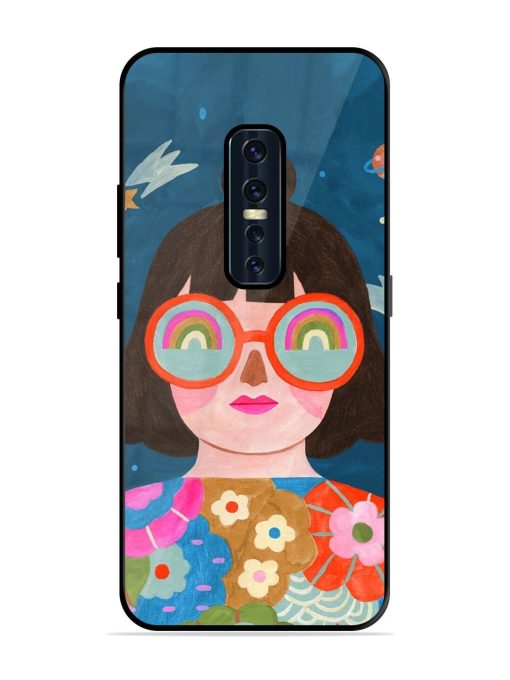 Dreamscape Vision Glossy Soft Edge Case for Vivo V17 Pro Chachhi