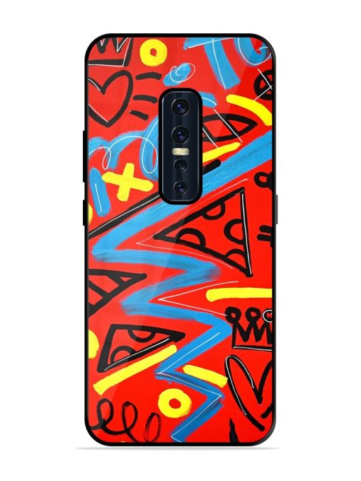 Groovy Garden Glossy Soft Edge Case for Vivo V17 Pro Chachhi