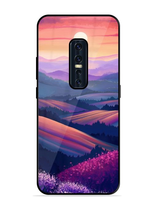 Twilight'S Embrace Glossy Soft Edge Case for Vivo V17 Pro Chachhi