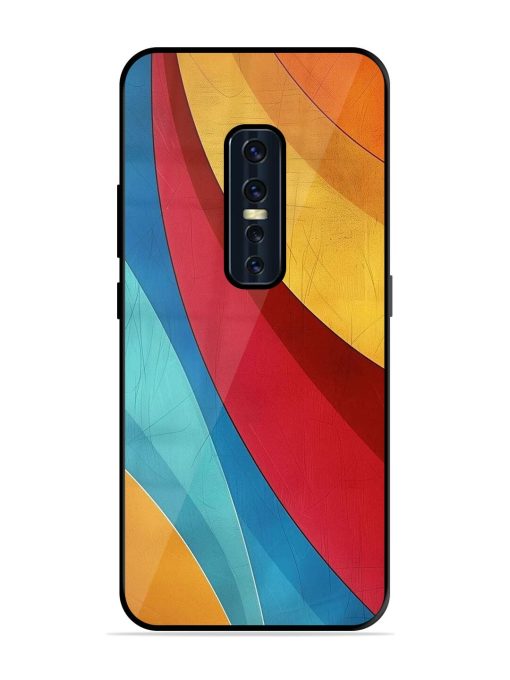 Curving Canvas Glossy Soft Edge Case for Vivo V17 Pro Chachhi