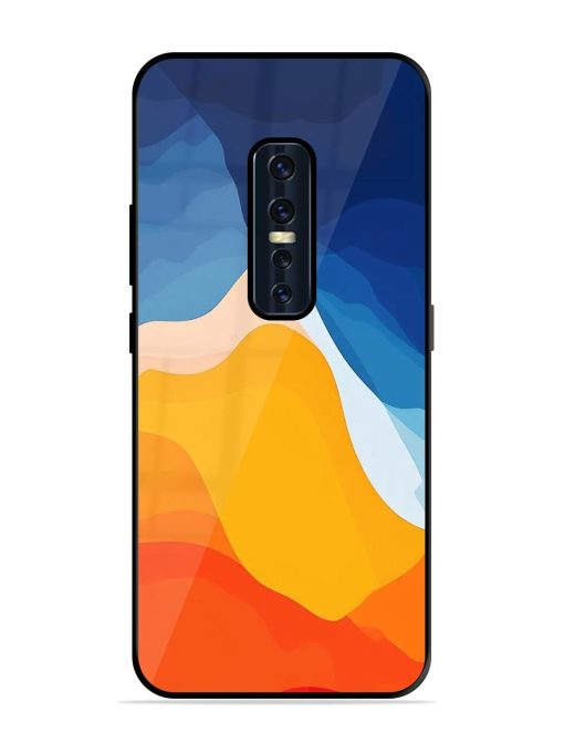 Liquid Landscape Glossy Soft Edge Case for Vivo V17 Pro