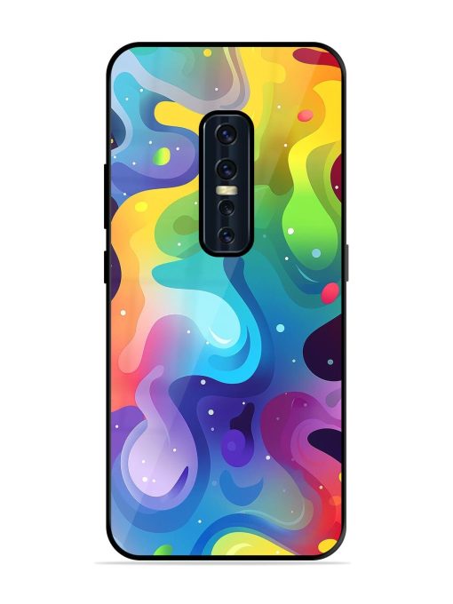 Rainbow River Glossy Soft Edge Case for Vivo V17 Pro Chachhi