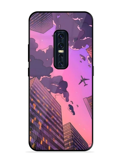 Urban Twilight Glossy Soft Edge Case for Vivo V17 Pro Chachhi