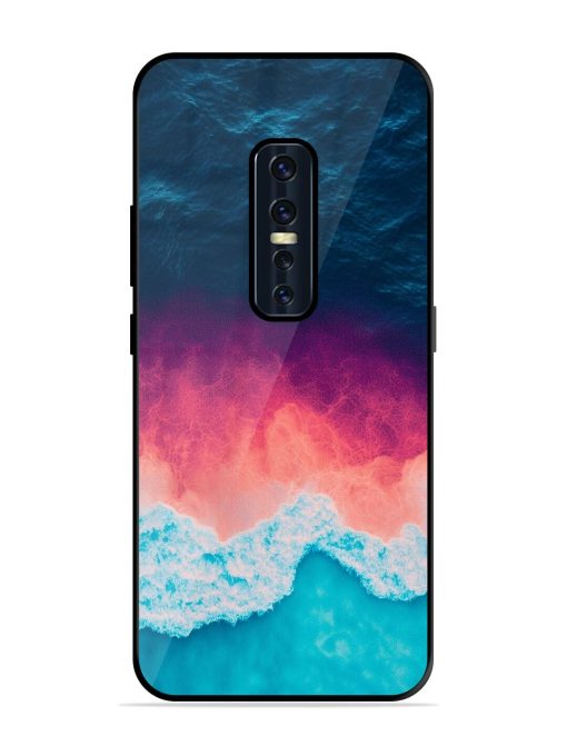 Where The Ocean Meets The Sky Glossy Soft Edge Case for Vivo V17 Pro Chachhi