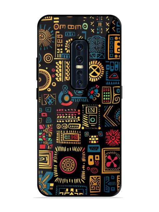 Tribal Tapestry Glossy Soft Edge Case for Vivo V17 Pro Chachhi