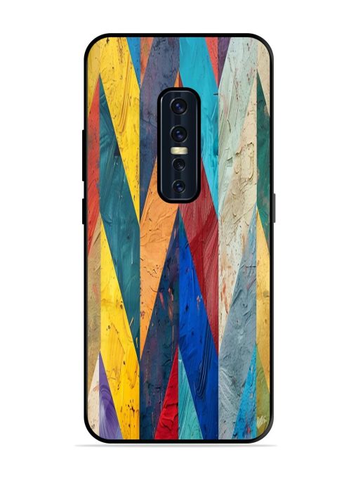 Abstract Tapestry Glossy Soft Edge Case for Vivo V17 Pro Chachhi