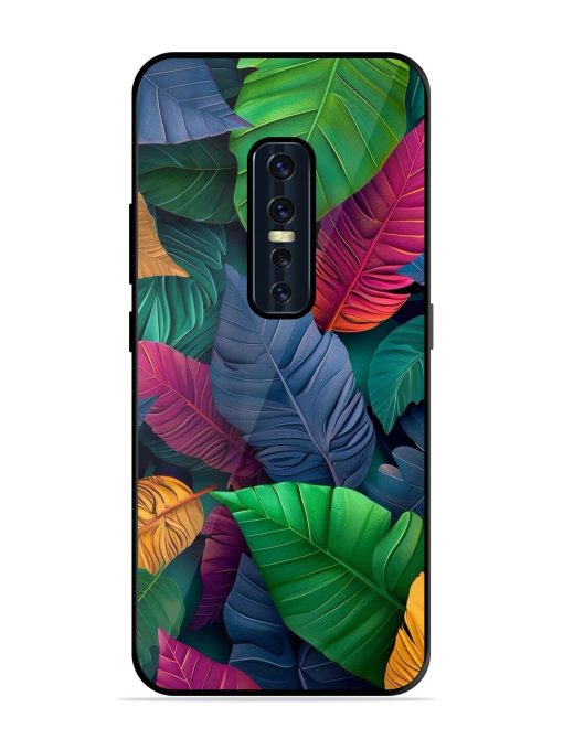 Tropical Tapestry Glossy Soft Edge Case for Vivo V17 Pro Chachhi