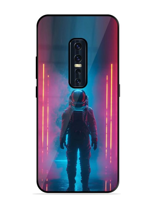 Neon Astronaut Glossy Soft Edge Case for Vivo V17 Pro Chachhi