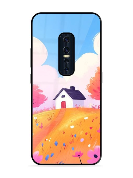 Hilltop Haven Glossy Soft Edge Case for Vivo V17 Pro Chachhi