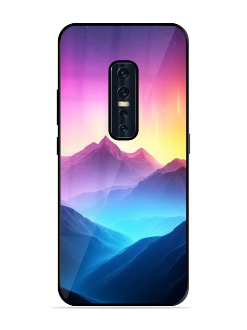 Cosmic Mountains Glossy Soft Edge Case for Vivo V17 Pro Chachhi