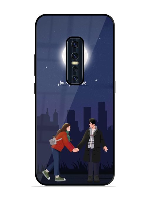 Moonlight Proposal Glossy Soft Edge Case for Vivo V17 Pro Chachhi