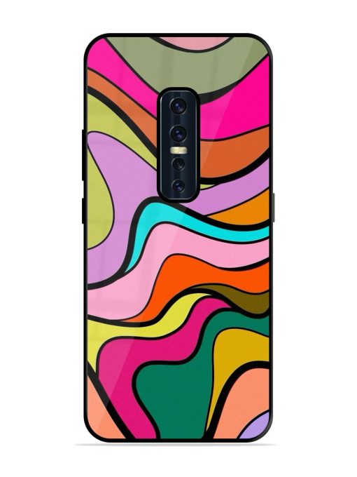 Wavy Wonder Glossy Soft Edge Case for Vivo V17 Pro Chachhi