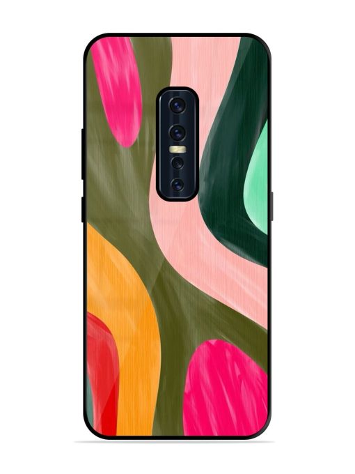 Wavy Wonderland Glossy Soft Edge Case for Vivo V17 Pro Chachhi