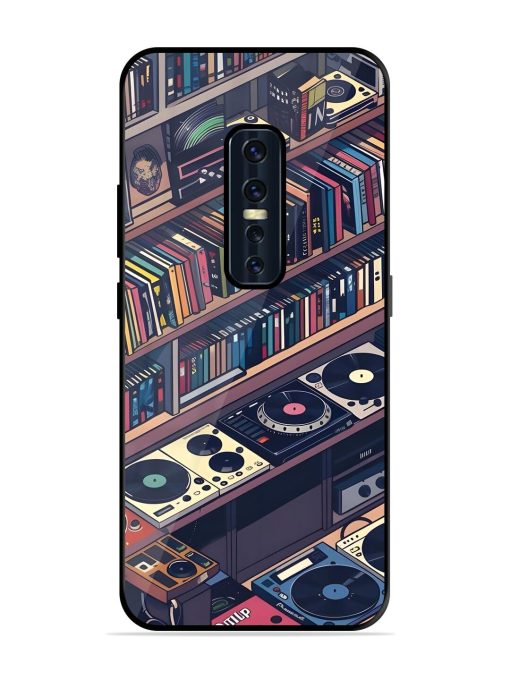 Music Lover'S Haven Glossy Soft Edge Case for Vivo V17 Pro Chachhi