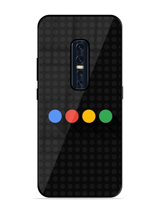 Google Dots Glossy Soft Edge Case for Vivo V17 Pro Chachhi