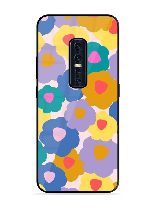 Flower Power Glossy Soft Edge Case for Vivo V17 Pro Chachhi