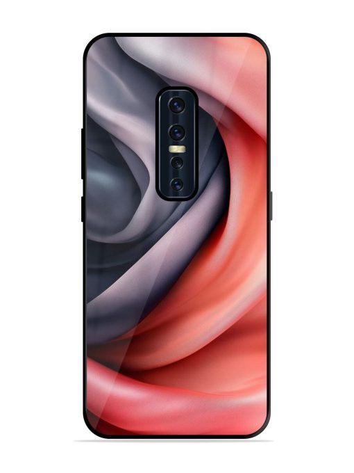 Swirling Silk Glossy Soft Edge Case for Vivo V17 Pro Chachhi