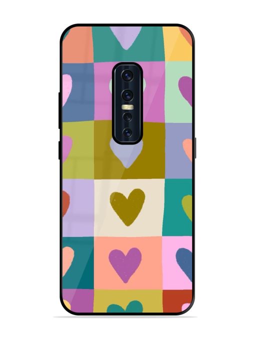 Box Of Hearts Glossy Soft Edge Case for Vivo V17 Pro Chachhi