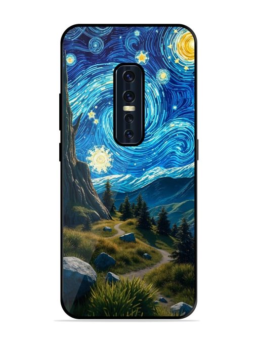 Starry Night In The Shire Glossy Soft Edge Case for Vivo V17 Pro Chachhi