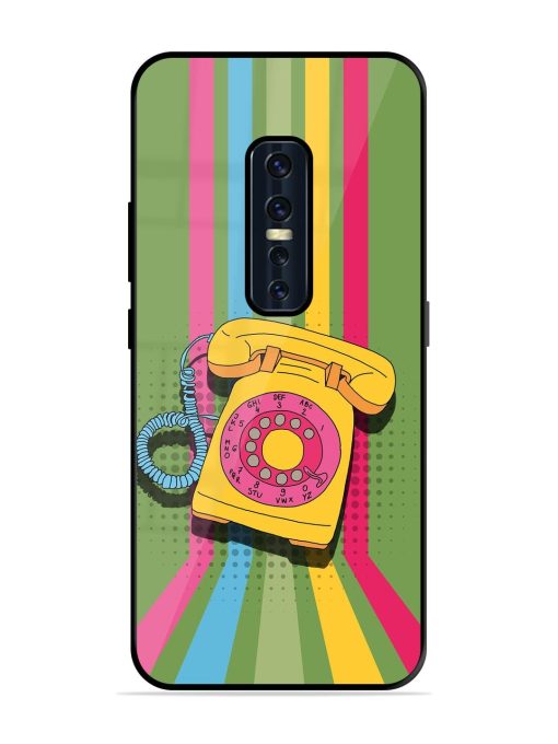 Retro Dialer Glossy Soft Edge Case for Vivo V17 Pro Chachhi